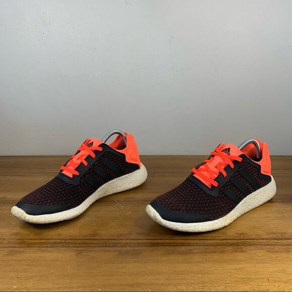 Adidas Pureboost Reveal Black Orange Mens Running Shoe
Size 8.5 - Picture 3 of 9